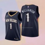 Maglia Bambino New Orleans Pelicans Zion Williamson NO 1 Icon 2019-20 Blu