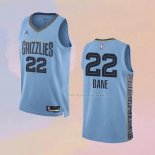 Maglia Memphis Grizzlies Desmond Bane NO 22 Statement 2022-23 Blu