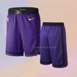 Pantaloncini Los Angeles Lakers Citta 2018-19 Viola