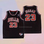 Maglia Bambino Chicago Bulls Michael Jordan NO 23 Throwback 1995-96 Nero