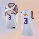 Maglia Phoenix Suns Bradley Beal NO 3 Association 2023-24 Bianco