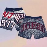 Pantaloncini Brooklyn Nets Mitchell & Ness 1977 Nero