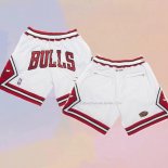 Pantaloncini Chicago Bulls Just Don Bianco