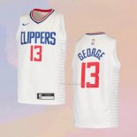 Maglia Bambino Los Angeles Clippers Paul George NO 2 Association 2020-21 Bianco