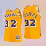 Maglia Bambino Los Angeles Lakers Magic Johnson NO 32 Mitchell & Ness 1984-85 Giallo