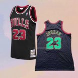 Maglia Chicago Bulls Michael Jordan NO 23 Mitchell & Ness 1997-98 Nero