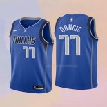 Maglia Bambino Dallas Mavericks Luka Doncic NO 77 Icon 2018 Blu