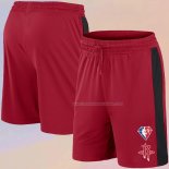 Pantaloncini Houston Rockets 75th Anniversary Rosso