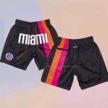 Pantaloncini Miami Heat Nero4