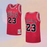 Maglia Chicago Bulls Michael Jordan NO 23 1997-98 NBA Finals Mitchell & Ness Rosso