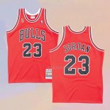 Maglia Chicago Bulls Michael Jordan NO 23 Mitchell & Ness 1995-96 Rosso