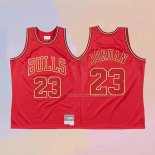 Maglia Chicago Bulls Michael Jordan NO 23 Throwback 2020 Chinese New Year Rosso