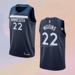 Maglia Minnesota Timberwolves Andrew Wiggins NO 22 Icon Blu
