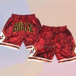 Pantaloncini Chicago Bulls Special Year of The Tiger Rosso