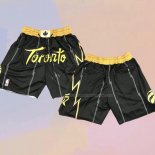 Pantaloncini Toronto Raptors Citta Just Don 2021-22 Nero