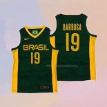 Maglia Brasile Leandro Barbosa NO 19 2019 FIBA Baketball World Cup Verde