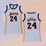 Maglia Donna Los Angeles Lakers Kobe Bryant NO 24 Bianco