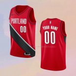 Maglia Portland Trail Blazers Personalizzate Statement 2019-20 Rosso