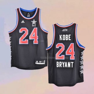Maglia All Star 2015 Kobe Bryant NO 24 Nero