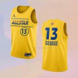Maglia All Star 2021 Los Angeles Clippers Paul George NO 13 Or