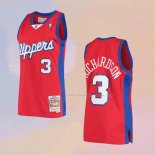 Maglia Los Angeles Clippers Quentin Richardson NO 3 Mitchell & Ness 2000-01 Rosso