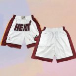 Pantaloncini Miami Heat Just Don Rosso Bianco