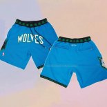 Pantaloncini Minnesota Timberwolves Mitchell & Ness Just Don Blu