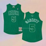 Maglia Boston Celtics Kevin Garnett NO 5 Mitchell & Ness 2012 Verde