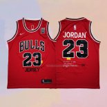 Maglia Chicago Bulls Michael Jordan NO 23 Throwback Rosso