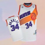 Maglia Phoenix Suns Charles Barkley NO 34 Throwback Bianco