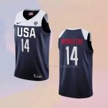 Maglia USA Khris Middleton 2019 FIBA Basketball World Cup Blu