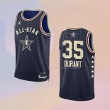 Maglia All Star 2024 Phoenix Suns Kevin Durant NO 35 Blu