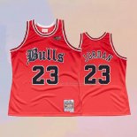 Maglia Chicago Bulls Michael Jordan NO 23 Throwback Rosso2