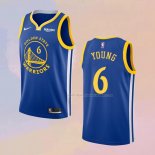 Maglia Golden State Warriors Nick Young NO 6 Icon Blu
