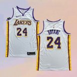 Maglia Los Angeles Lakers Kobe Bryant NO 24 Association 2018 Bianco