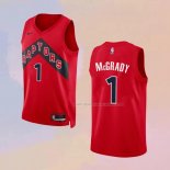 Maglia Toronto Raptors Tracy McGrady NO 1 Icon 2022-23 Rosso