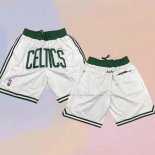 Pantaloncini Boston Celtics Just Don Bianco