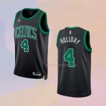 Maglia Boston Celtics Jrue Holiday NO 4 Statement 2022-23 Nero