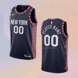 Maglia New York Knicks Personalizzate Citta Edition 2019-20 Blu