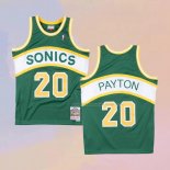 Maglia Seattle Supersonics Gary Payton NO 20 Historic Throwback Verde