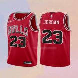 Maglia Bambino Chicago Bulls Michael Jordan NO 23 2017-18 Rosso