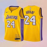 Maglia Bambino Los Angeles Lakers Kobe Bryant NO 24 Retirement 2017-2018 Or