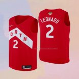 Maglia Bambino Toronto Raptors Kawhi Leonard NO 2 Earned 2018-19 Rosso
