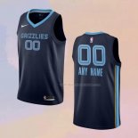 Maglia Memphis Grizzlies Personalizzate Icon Blu