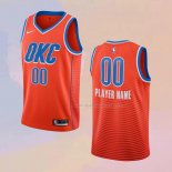 Maglia Oklahoma City Thunder Personalizzate Statement 2019-20 Arancione