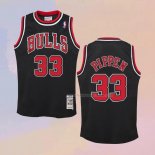 Maglia Bambino Chicago Bulls Scottie Pippen NO 33 Mitchell & Ness 1997-98 Nero