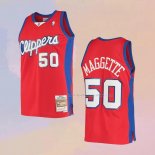 Maglia Los Angeles Clippers Corey Maggette NO 50 Mitchell & Ness 2004-05 Rosso