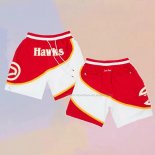 Pantaloncini Atlanta Hawks 1986-87 Rosso