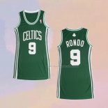 Maglia Donna Boston Celtics Rajon Rondo NO 9 Icon Verde