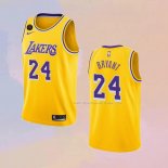 Maglia Los Angeles Lakers Kobe Bryant NO 24 Icon 2018-19 Giallo
